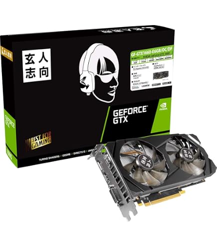 GeForce GTX1660Ti GDDR6 6GB グラフィックボード Amazon | 玄人志向 NVIDIA GeForce GTX 1660Ti 搭載 グラフィック